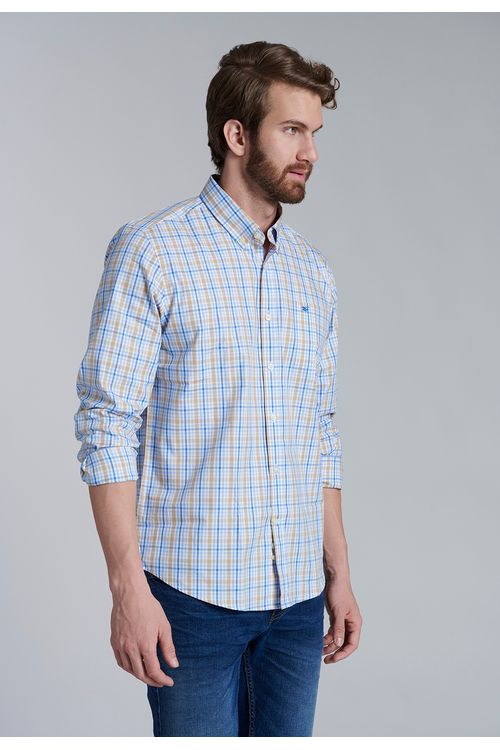 Camisa Check Bristol Sc Sand