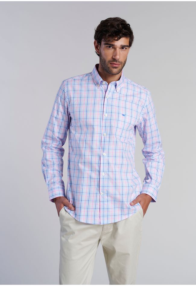 Camisa Check Bristol Sc Pink