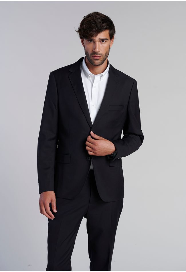 Blazer Smart Casual Ferouch Black