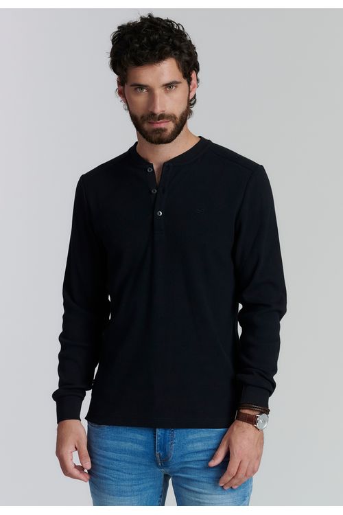 Polera Houston Fr Black