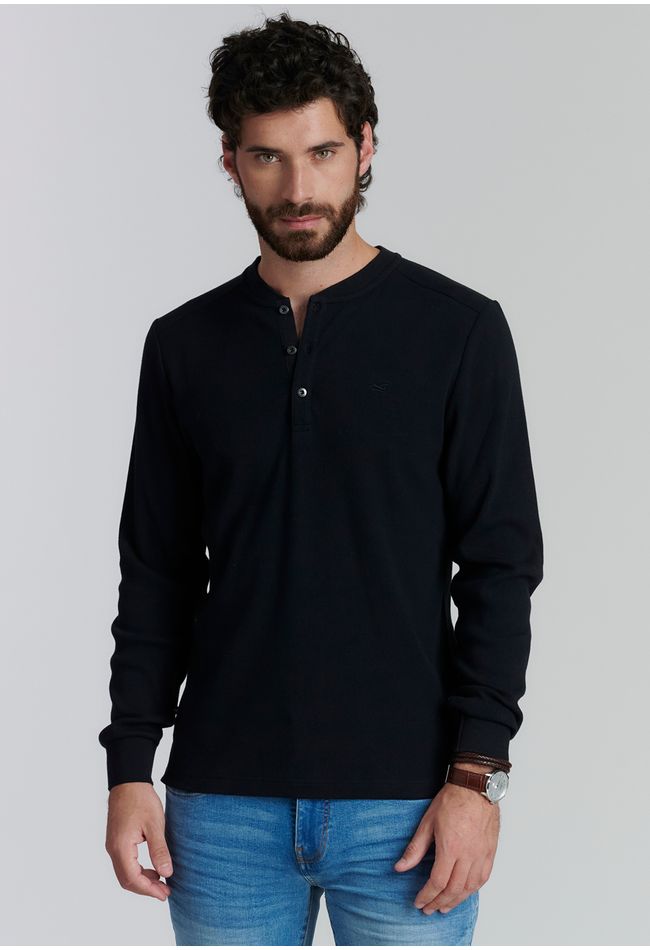 Polera Houston Fr Black