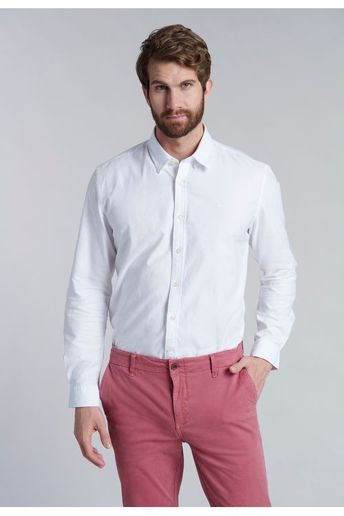 Camisa White Sport Oxford