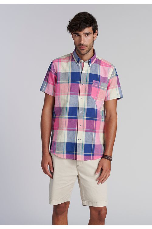 Camisa Check Colorado F Violet