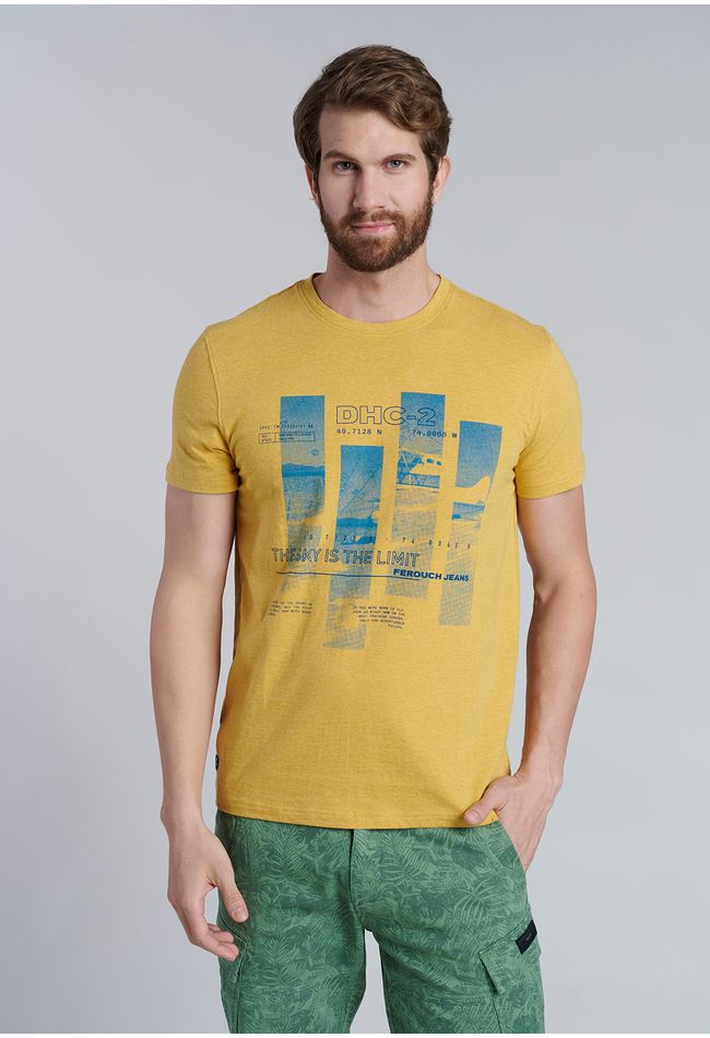 Polera Cincinnati Lt Turquoise Melange