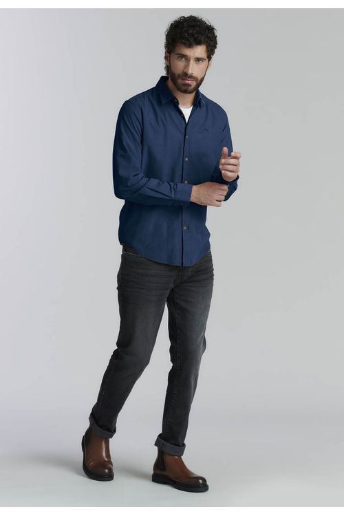 Camisa Honolulu Fr Navy