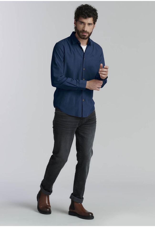 Camisa Honolulu Fr Navy