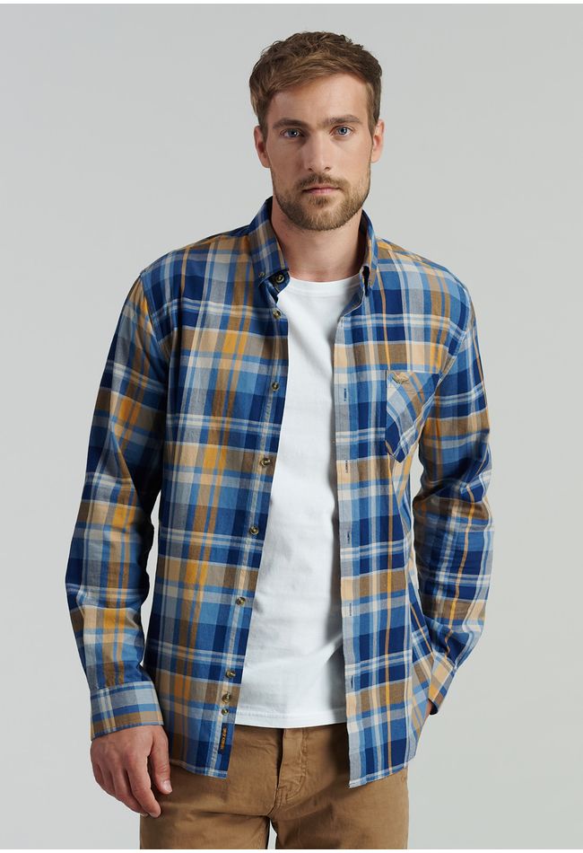 Camisa Harlem Fjs Mustard
