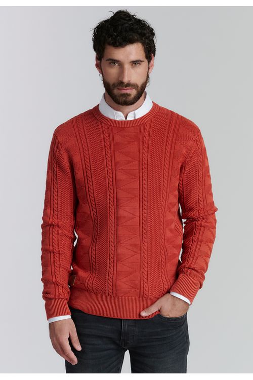Sweater Chicago Fjs Brick