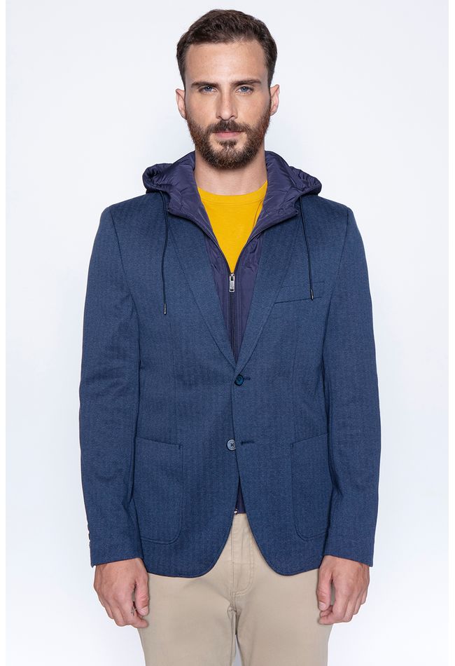Blazer Knitted Ohio Fj Navy