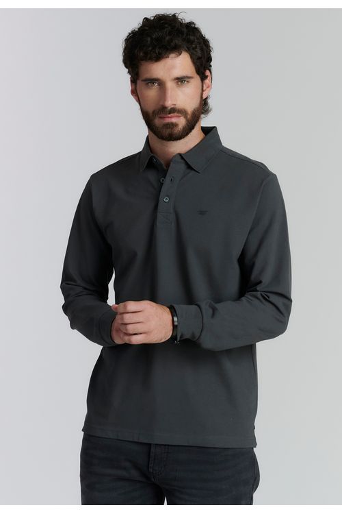 Polera Básica Dakota Fr Graphite