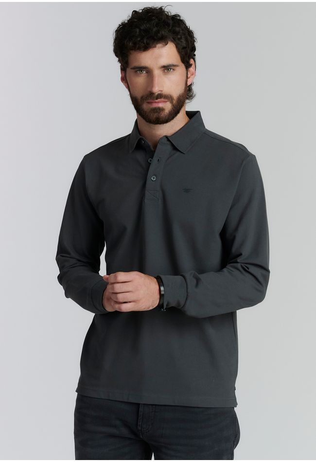 Polera Básica Dakota Fr Graphite