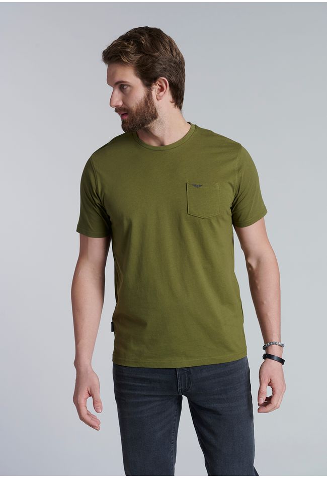 Polera Bolsillo Houston Military