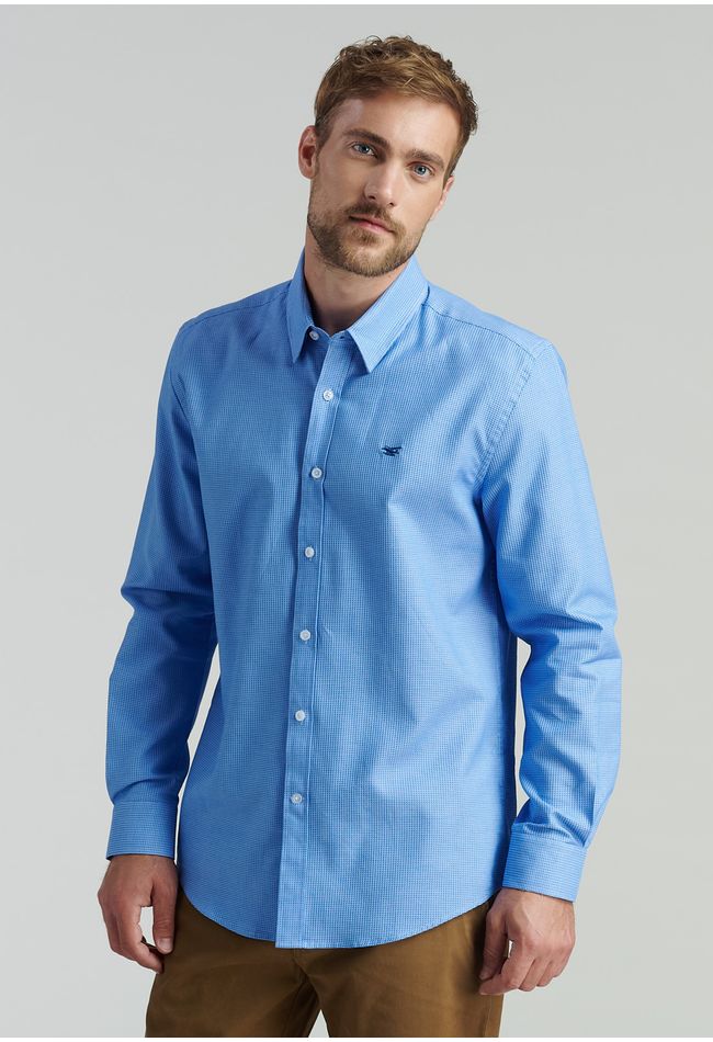 Camisa Anniston Smart Casual Blue