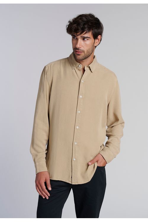 Camisa Miami Sport Lyocell Fj Khaki