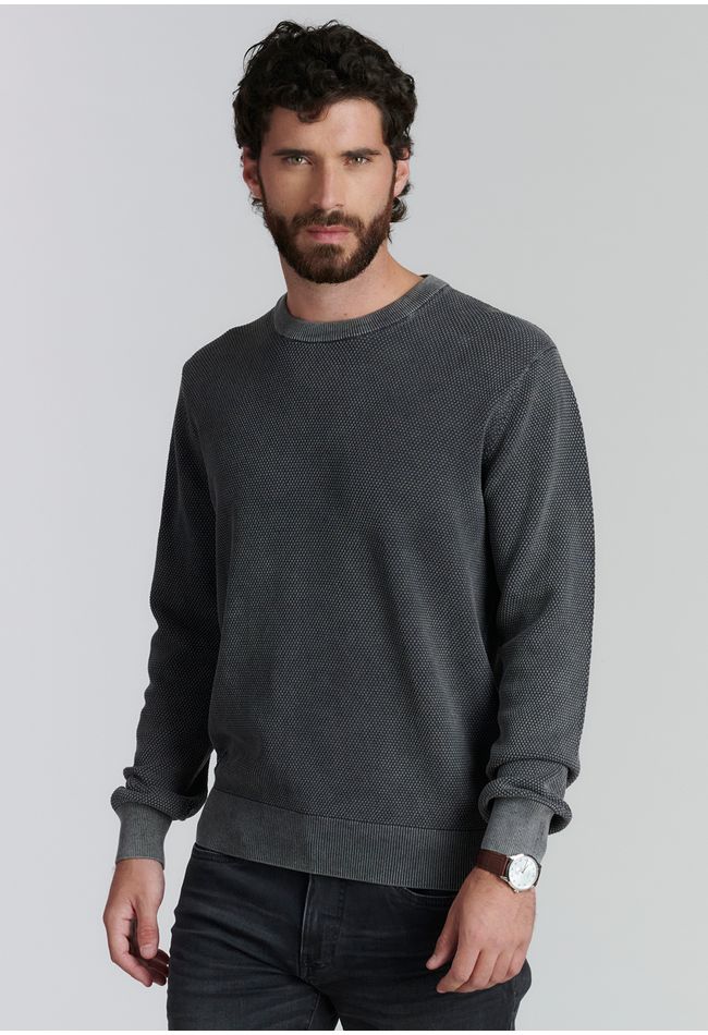 Sweater New York Fjs Graphite