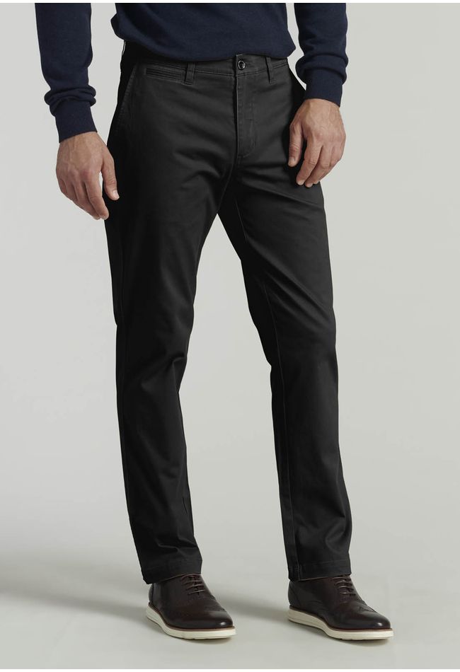 Pantalón Twill Without Pleats L/31 Business Black