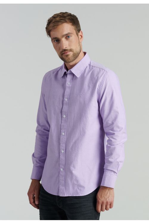 Camisa Sport Oxford Fr Violet
