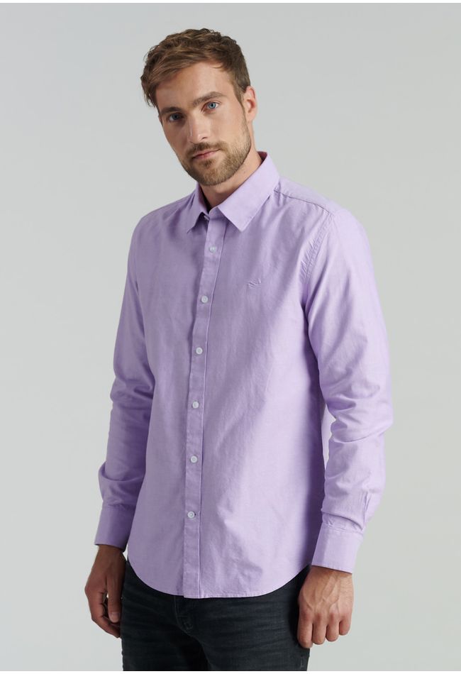 Camisa Sport Oxford Fr Violet