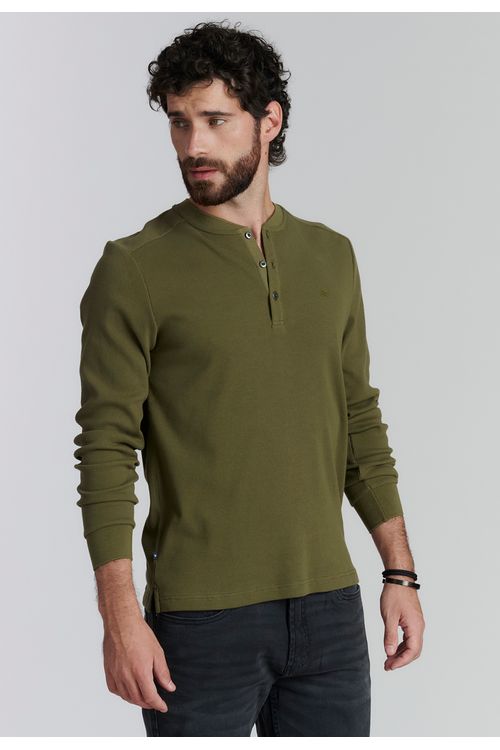 Polera Houston Fr Military