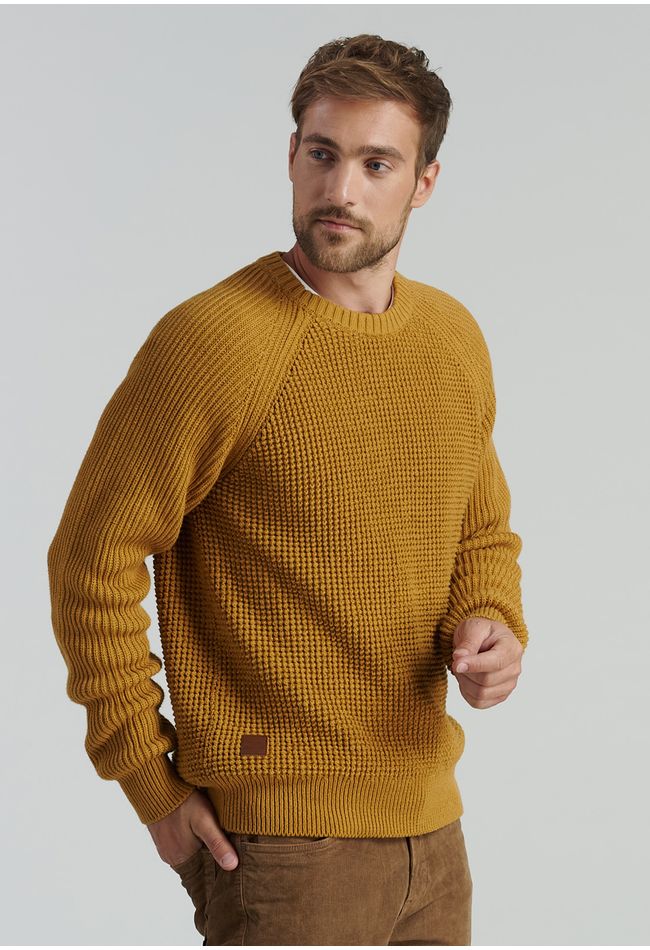 Sweater Austin Fjs Mustard