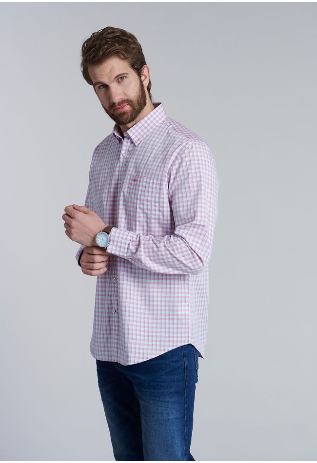 Camisa Check Bahamas Sc Coral