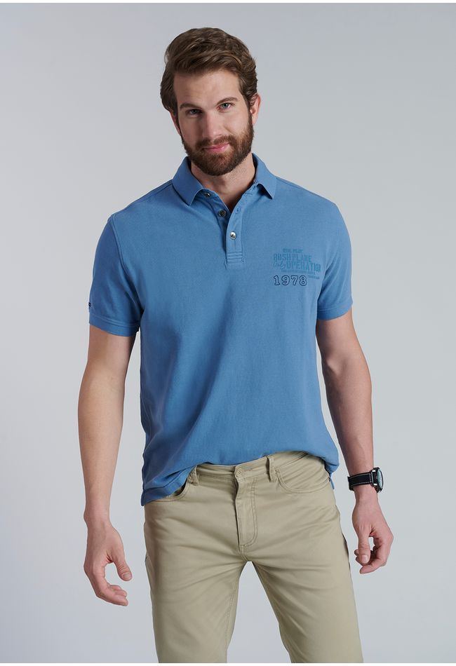 Polera Polo Boston Lt. Blue