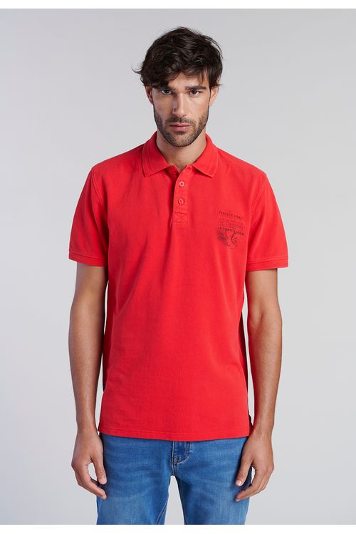 Polera Polo Las Vegas Red