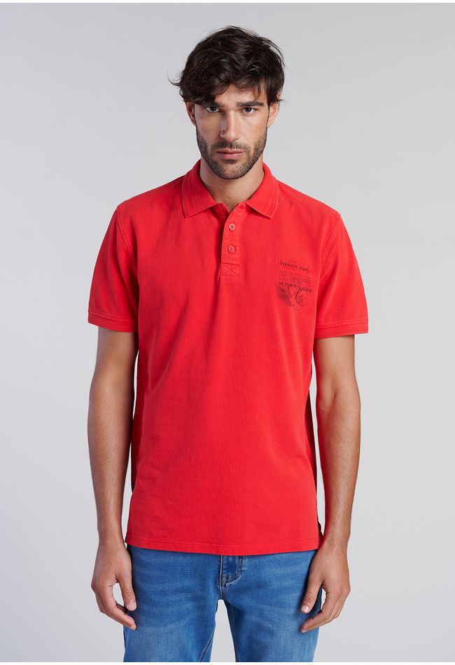 Polera Polo Las Vegas Red