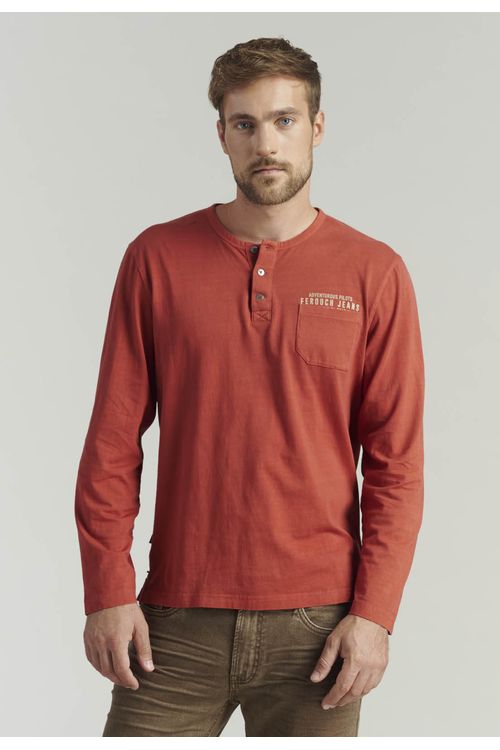 Polera Florida Fjs Brick