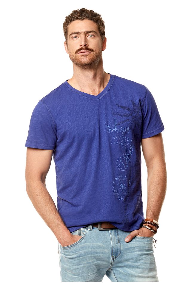 Polera Naples Blue