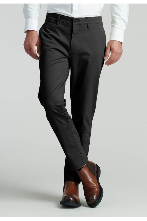 Pantalón Twill Slim /31 Business Black