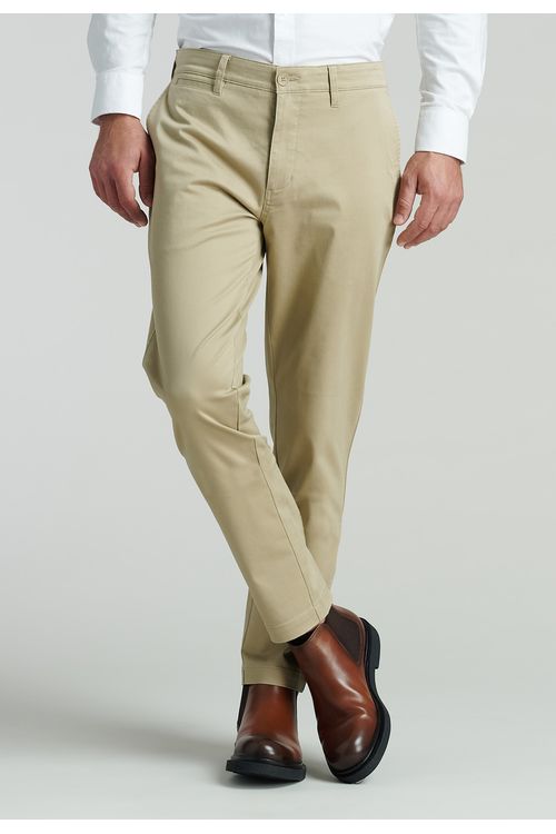 Pantalón Twill Slim /31 Business Khaki