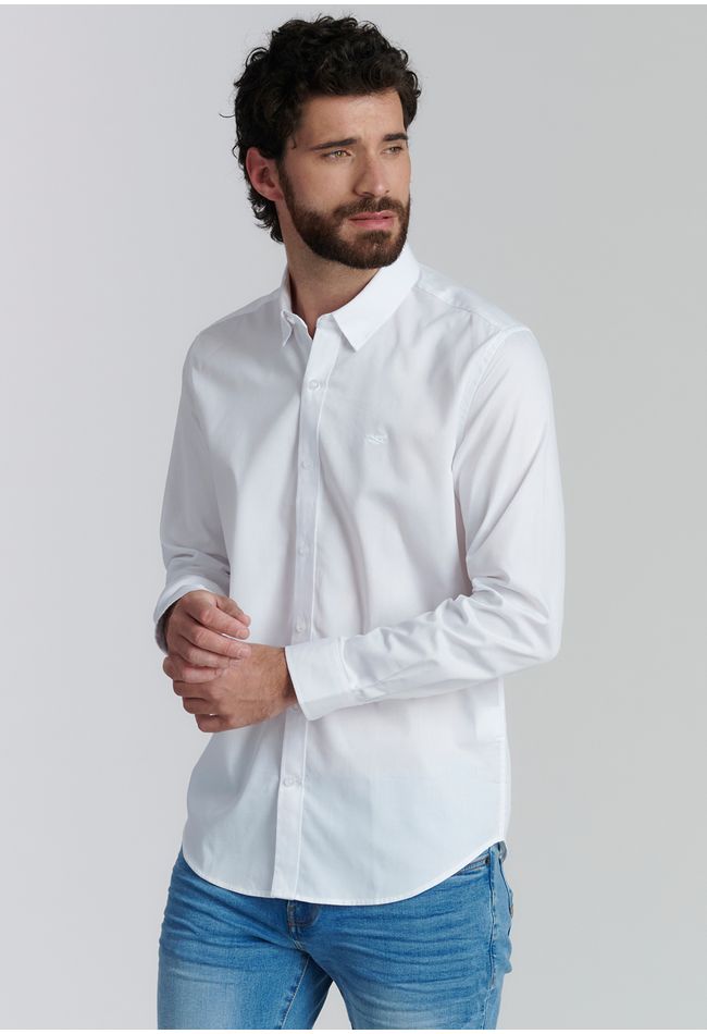 Camisa Alabama Smart Casual White