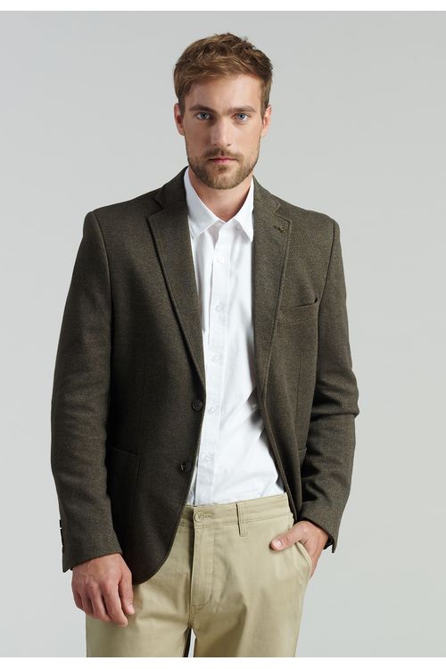 Blazer Dover Smart Casual Brown