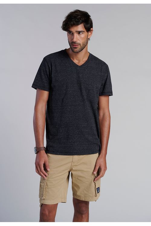 Polera V Neck Alaska Black