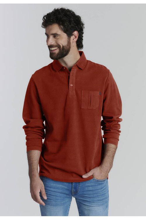 Polera Delaware Fjs Brick