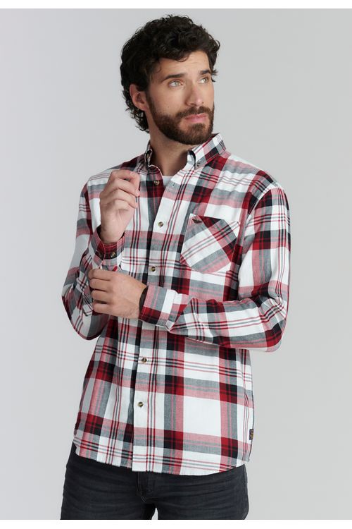 Camisa Detroit Fjs Red