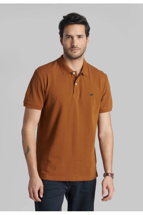 Polera Pique Básica Fr Caramel