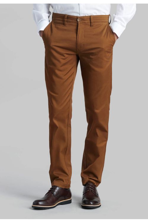Pantalón Twill Slim /33 Fr Camel