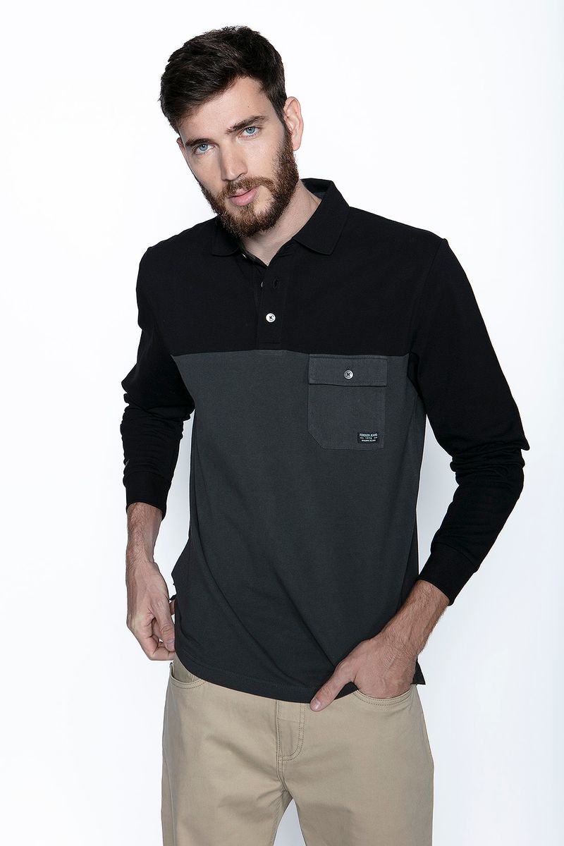 Polera Detroit Black
