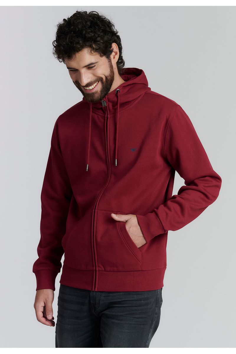 Polerón Básico Kansas Fr Burgundy