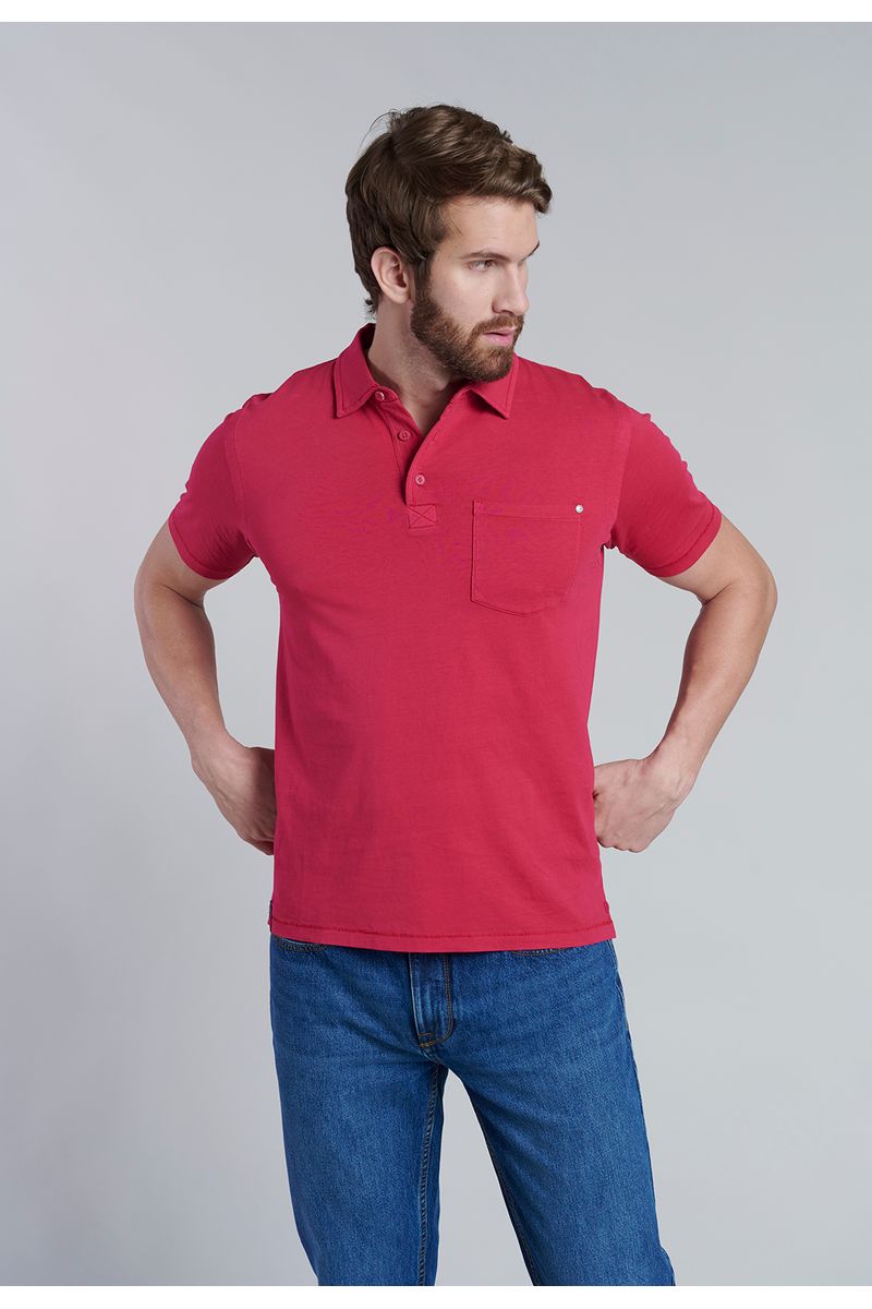 Polera Polo Orlando Dk Coral