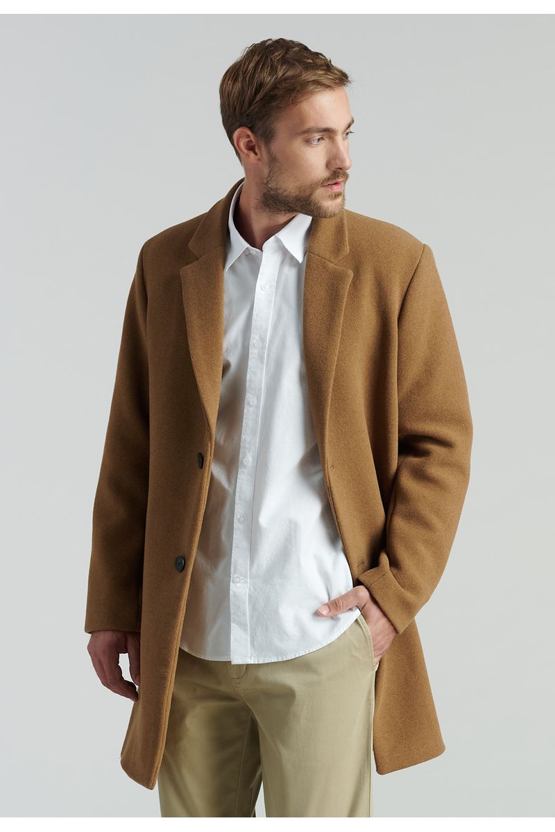 Abrigo Clásico Houston Fr Camel