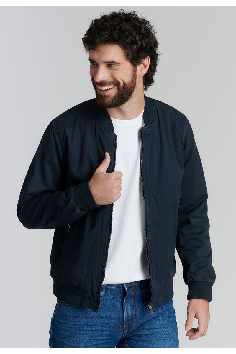 Chaqueta Boston Fjs Navy