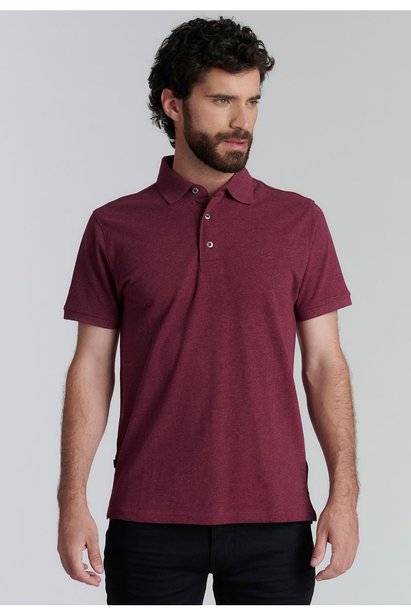 Polera Boston Fjs Merlot Melange