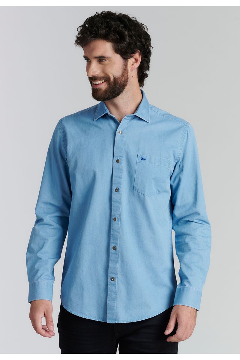 Camisa Portland Fr Lt Denim