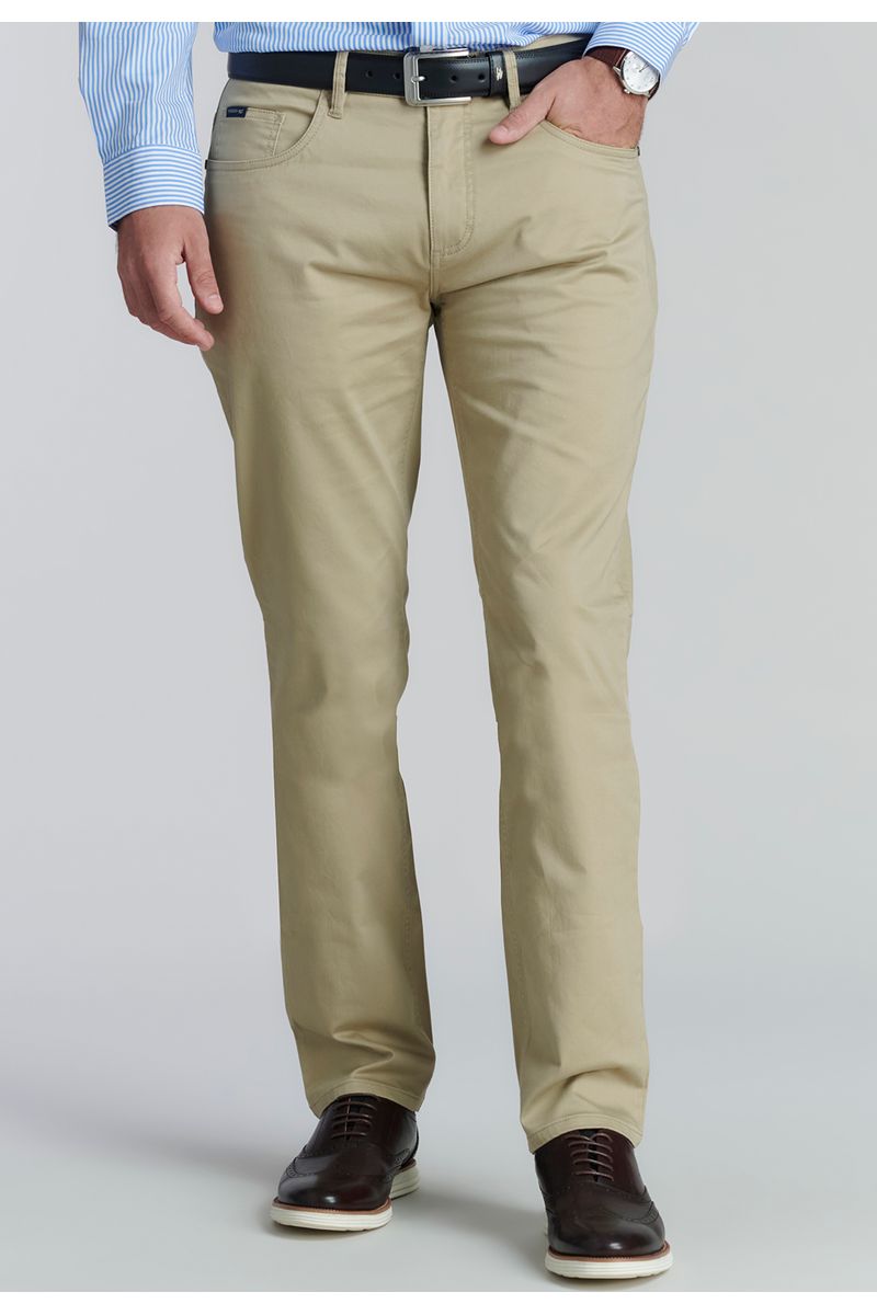Pantalón Five Pocket Fr Beige