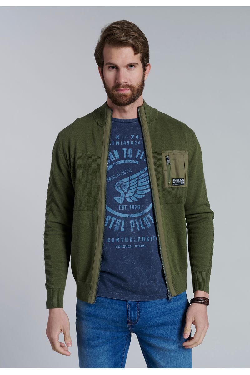 Sweater Columbia Fj Military
