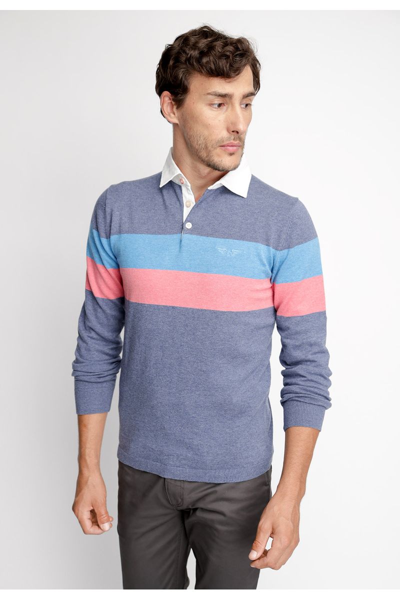 Polera Polo Tennessee Blue Melange