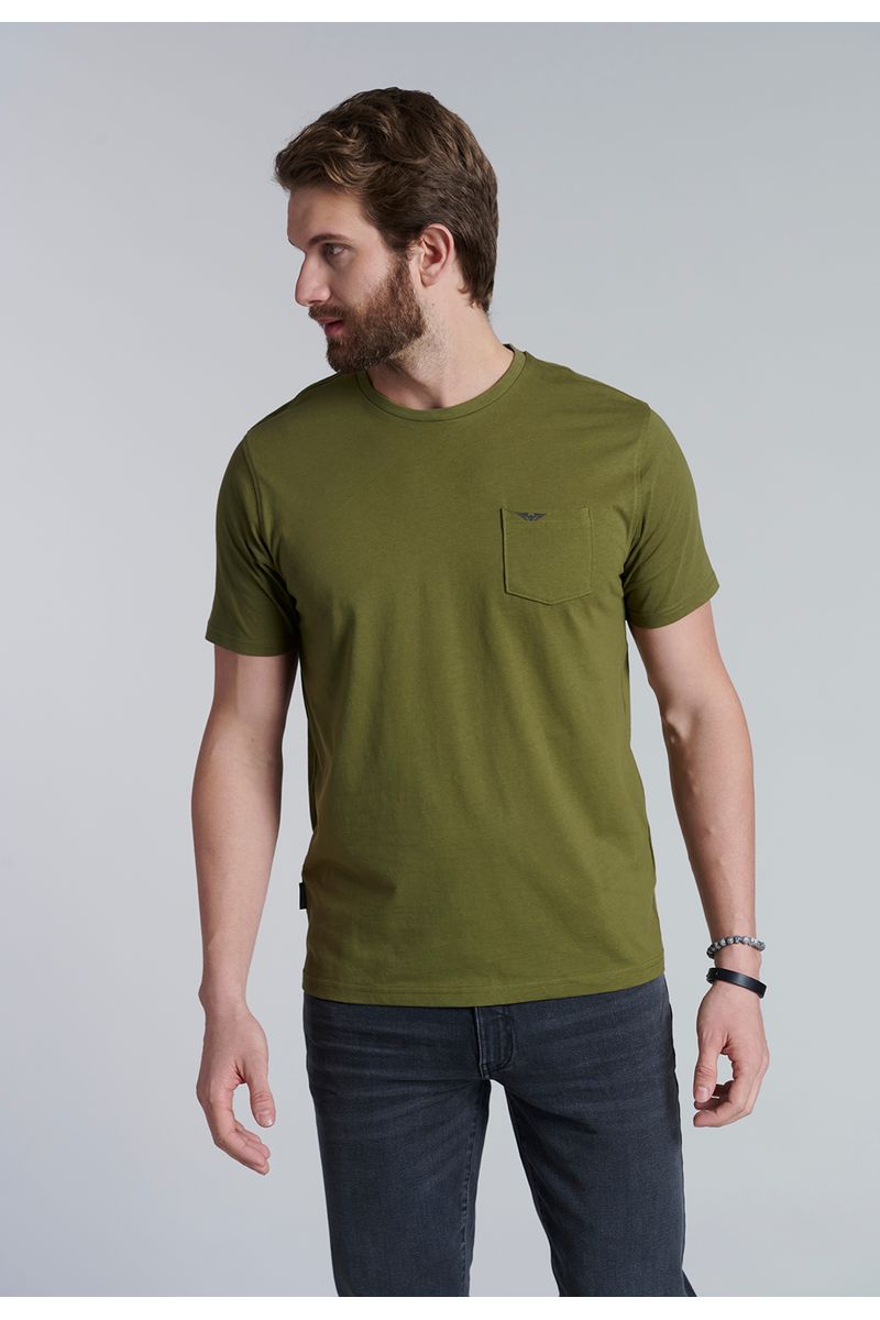 Polera Bolsillo Houston Military
